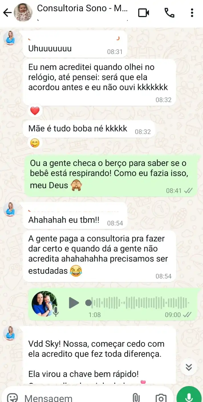 Depoimento sobre resultado muito rápido