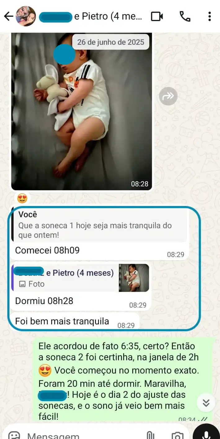 Depoimento sobre soneca em 20 minutos no dia 2