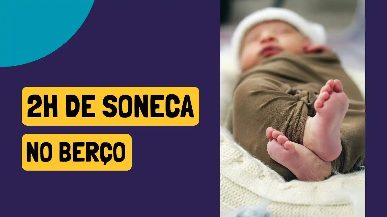 Thumbnail para: "Adormecendo no berço, soneca de 2h"
