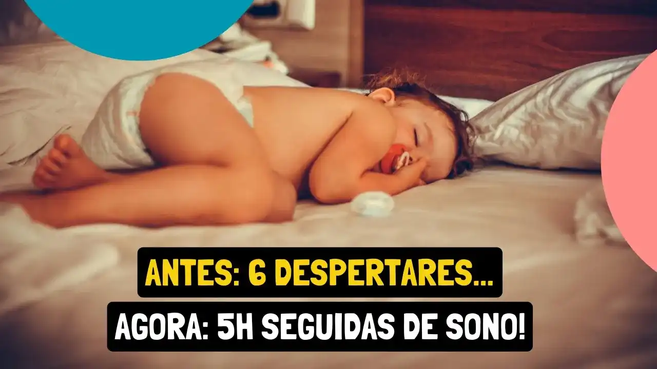 Thumbnail para: "Dormindo no berço e 7h seguidas de sono"